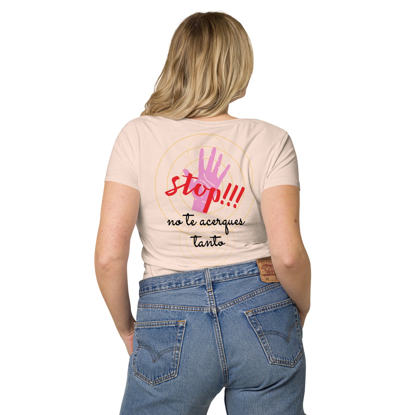 Camiseta Stop No te acerques tanto