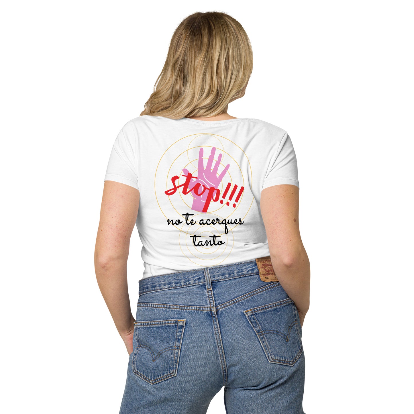Camiseta Stop No te acerques tanto