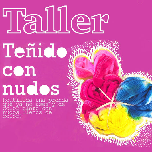 Taller de teñido con nudos