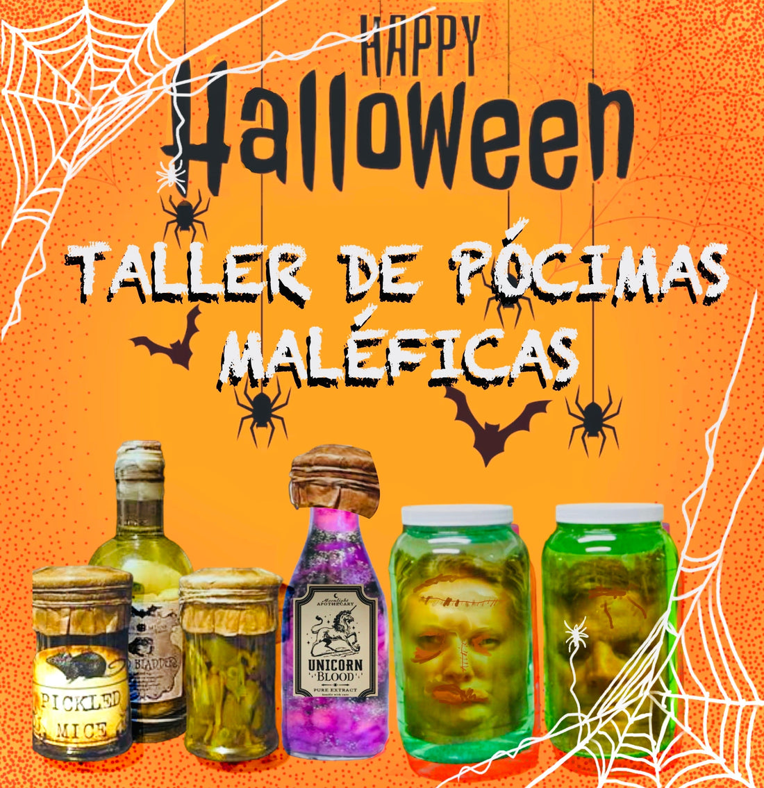 Taller Halloween Pócimas