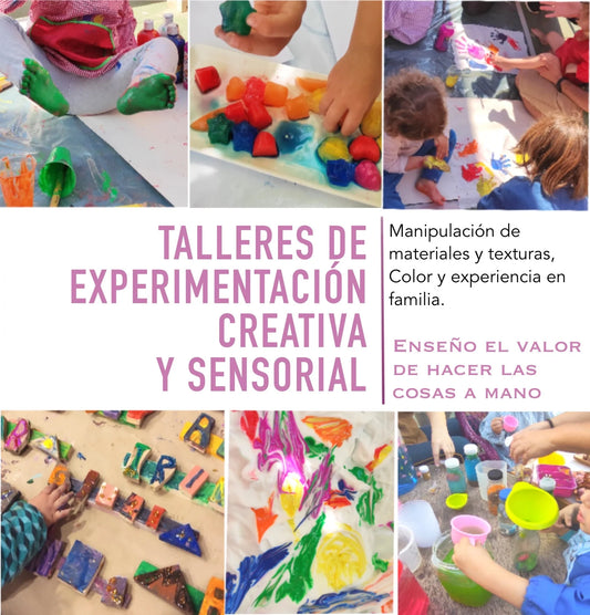 Taller de experimentación creativa y sensorial