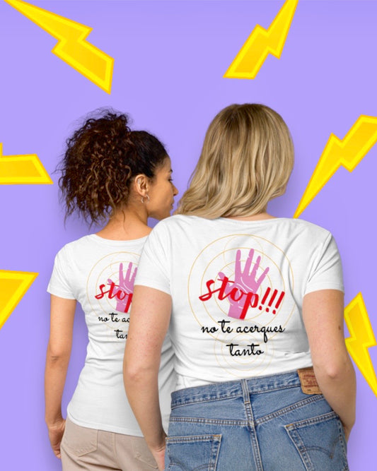 Camiseta  Stop No te acerques tanto