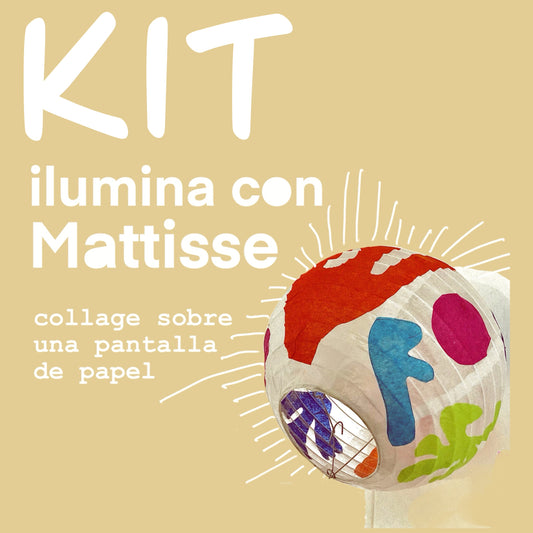 KIT HENRI MATTISSE  ilumina con Mattisse