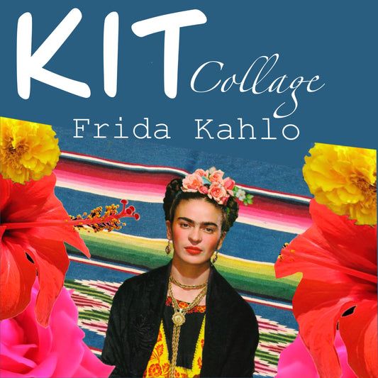 KIT FRIDA KAHLO collage