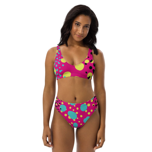 Bikini inspirado en Yayoi Kusama