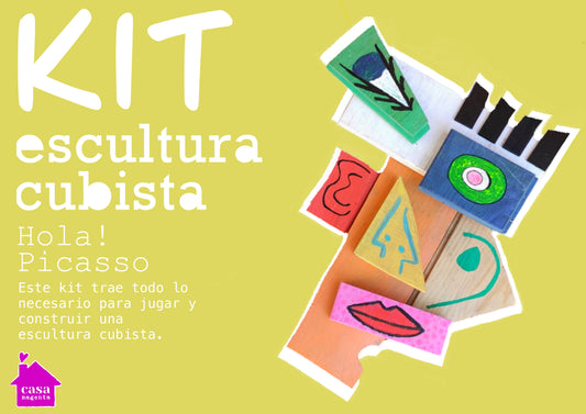 Kit escultura cubista
